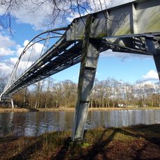Pipeline bridge in Poděbrady