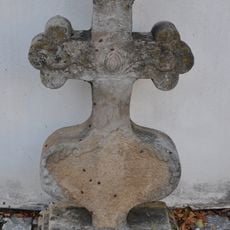 Gravestone near church of Saint Giles