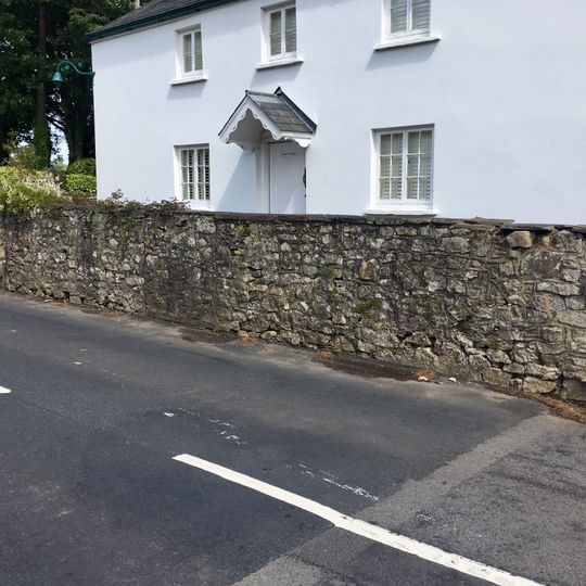 Front Garden Wall of Rose Cottage