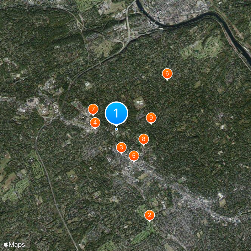 Rosemont College Map