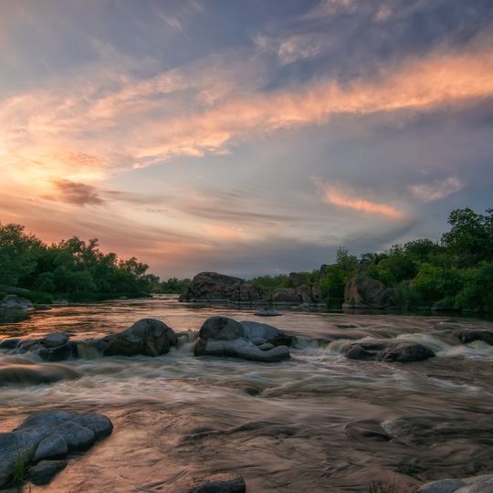 Granite-steppe lands of Buh