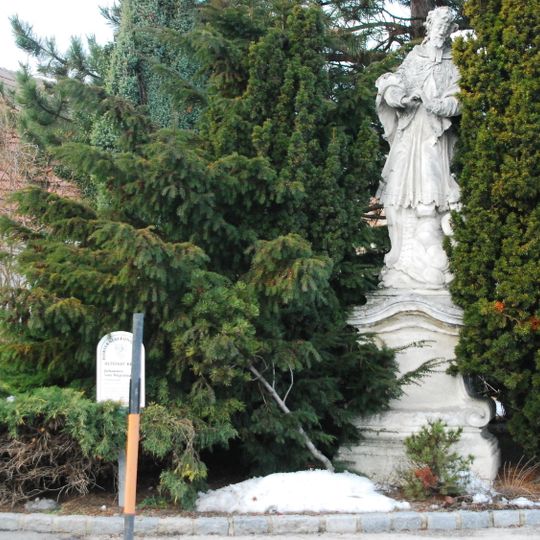 Retz Altstadt Statue Johannes Nepomuk
