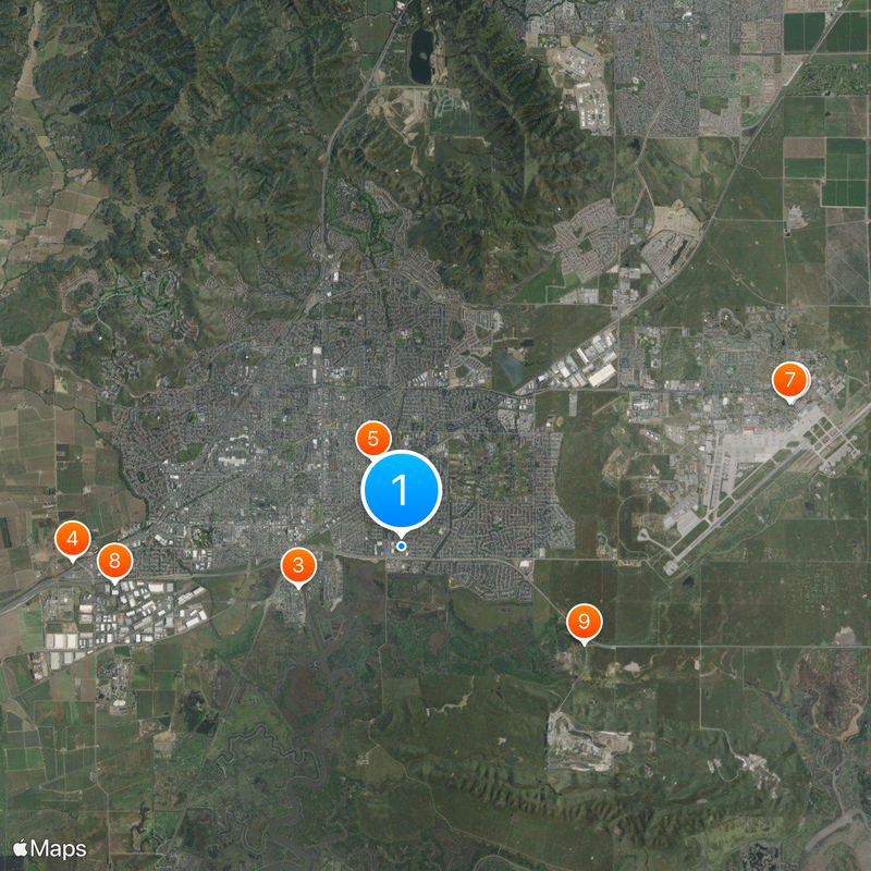 Suisun City Map