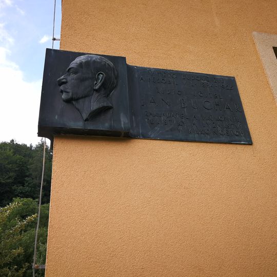 Pamětní deska Jana Buchara