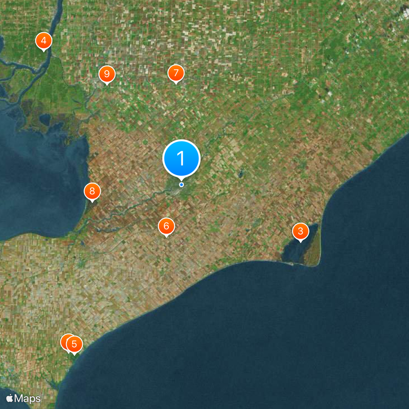 Chatham-Kent Mapa