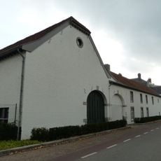 Vliek Castle: tithe barn