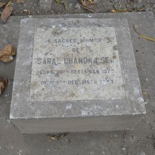 Saral Chandra Sen's grave