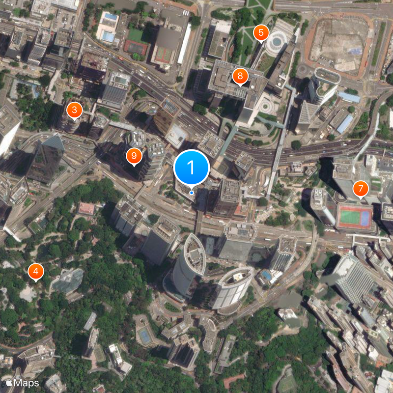 Admiralty station Map