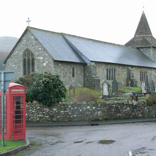 Telephone Call-Box to Ne.of The Parish Church, A44 Llandegley