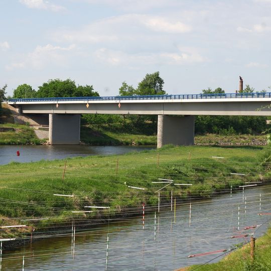 Bridge of road II/608 over the Vltava