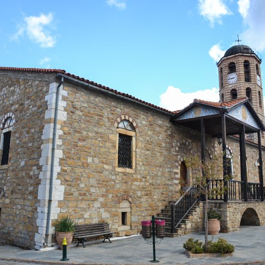 Old school building - now City hall of Arnaias