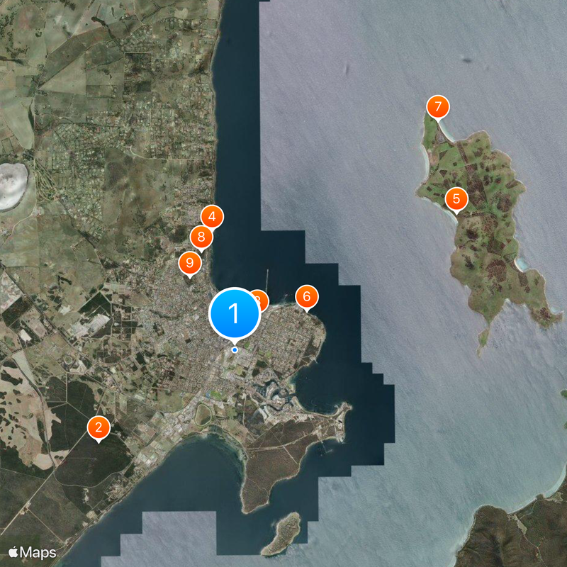Port Lincoln Mapa
