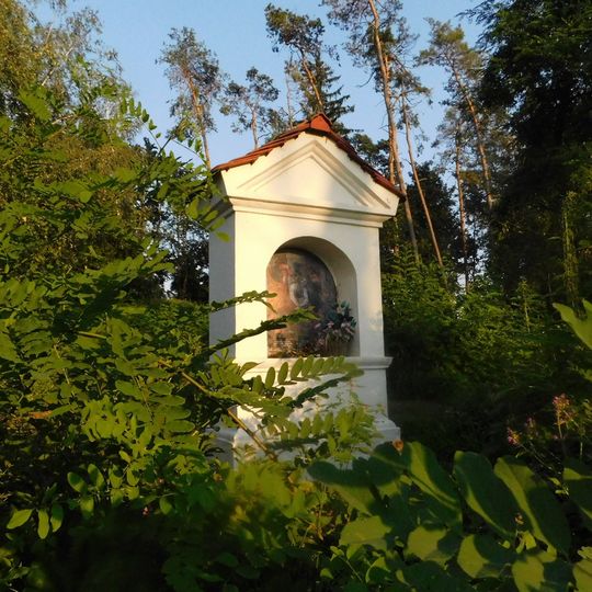 Výklenková kaplička na Kalvárii v Napajedlech