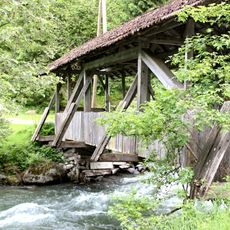 Fußgängerbrücke Kelchsauer Ache