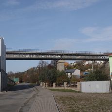 Železniční most přes Mlýnský potok ve Vladislavi