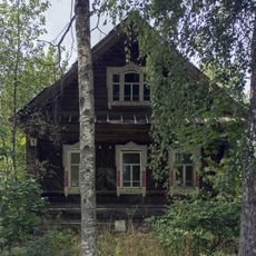 Дом, в котором в 1924-1941 гг. жил партизан В. Павлов, замученный фашистами в 1941 г. (Пено)