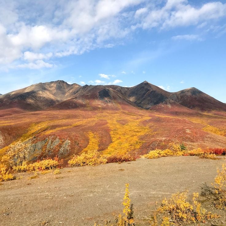 Tombstone Mountain Viewpoint