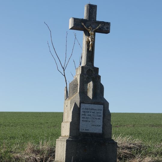 Kříž pod kopcem Břízky