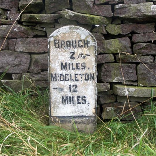 Milestone To South-East Of Greena