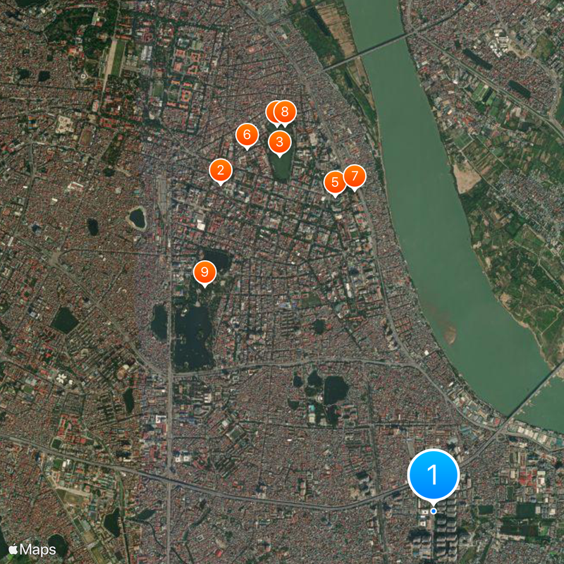 Vinhomes Times City Map
