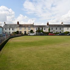 Number 16 And Attached Wall And Gate