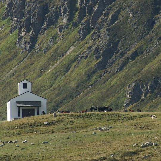 Barbarakapelle auf der Bielerhöhe