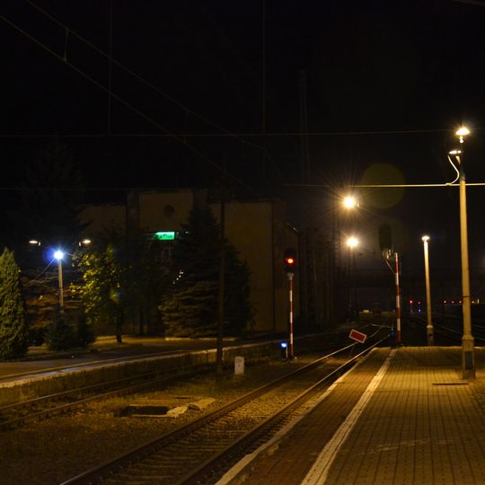 Old station building in Jaworzyna Śląska