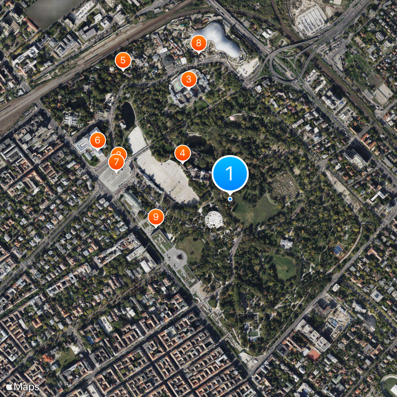 City Park Map