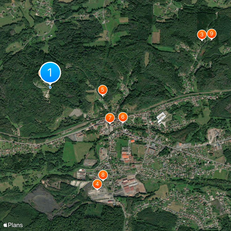 Capilla Notre Dame du Haut Mapa