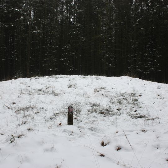 Terrein waarin 2 grafheuvels