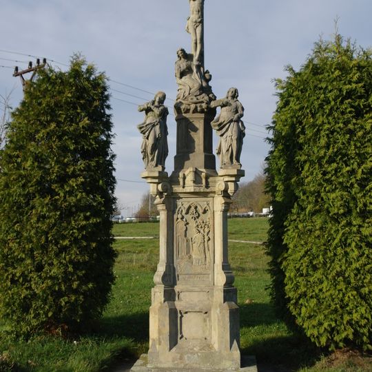 Sousoší Kalvárie se svatou Máří Magdalenou