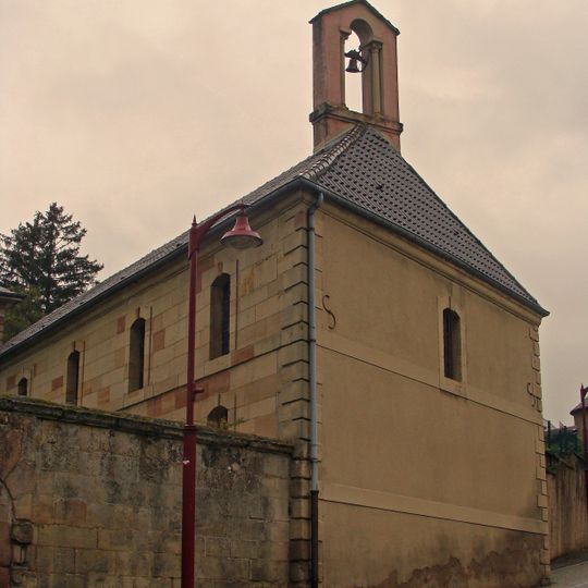 Chapelle de l'abbaye bénédictine Saint-Martin-de-Glandière de Longeville-lès-Saint-Avold
