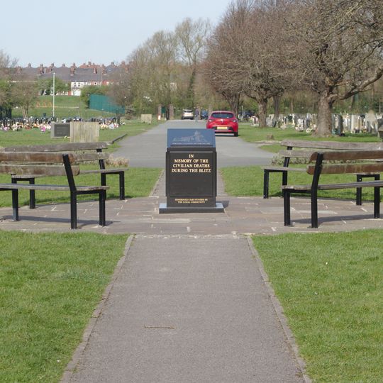 Blitz Memorial, Bootle Cemetery