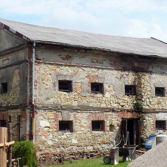 Granary by Węglin manor house in Lublin