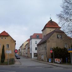 Wohnhaus, an Turm der Fronfeste angebaut Dresdener Straße 17
