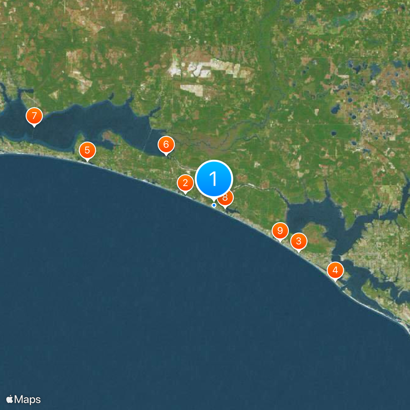 Rosemary Beach Map