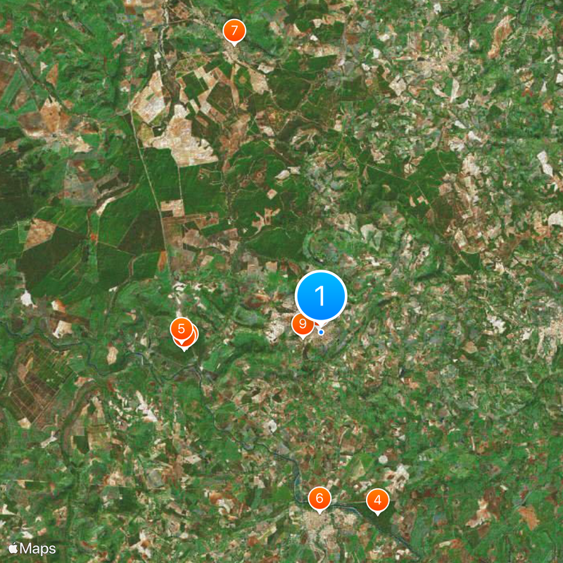 Santa Rita do Passa Quatro Map