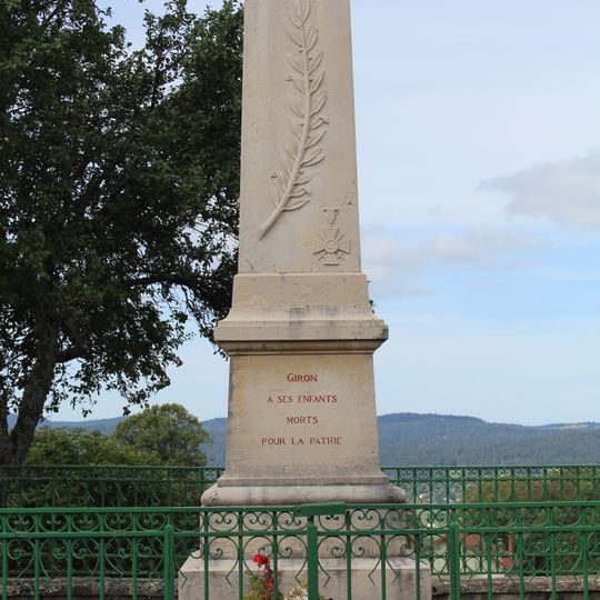War memorial of Giron