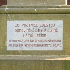 Kříž v Rovensku u Orlovny