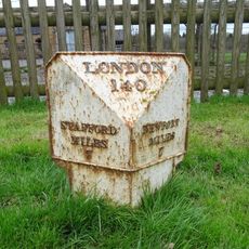 Milepost Stafford Newport Road 4 Miles From Stafford