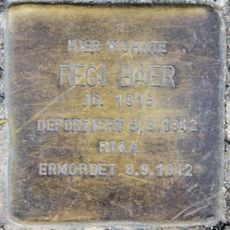 Stolperstein für Regi Baer