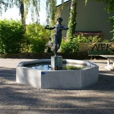 David with a slingshot / David fountain