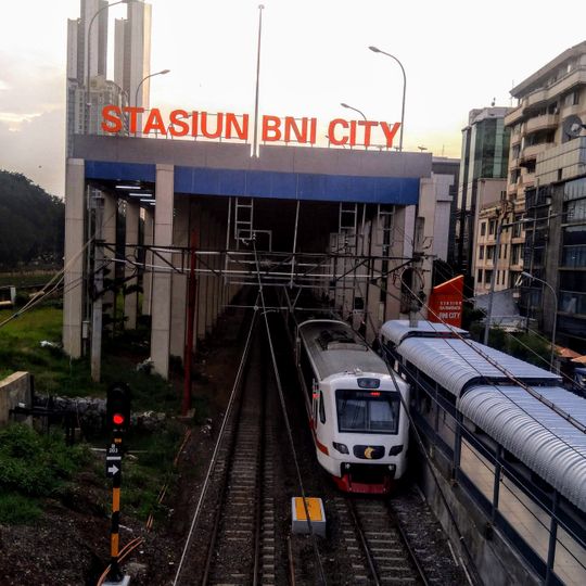 BNI City railway station