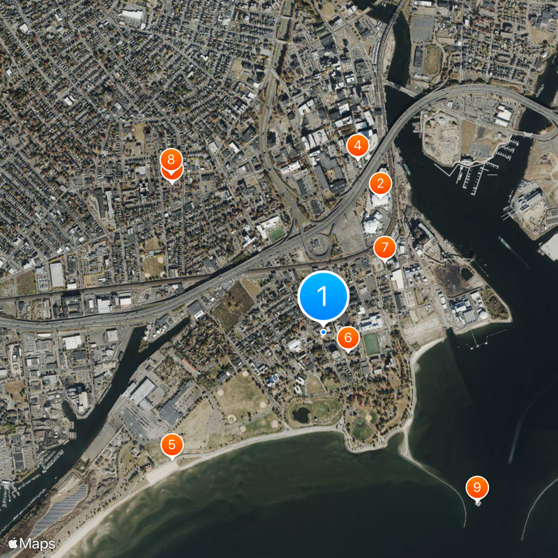 University of Bridgeport Map