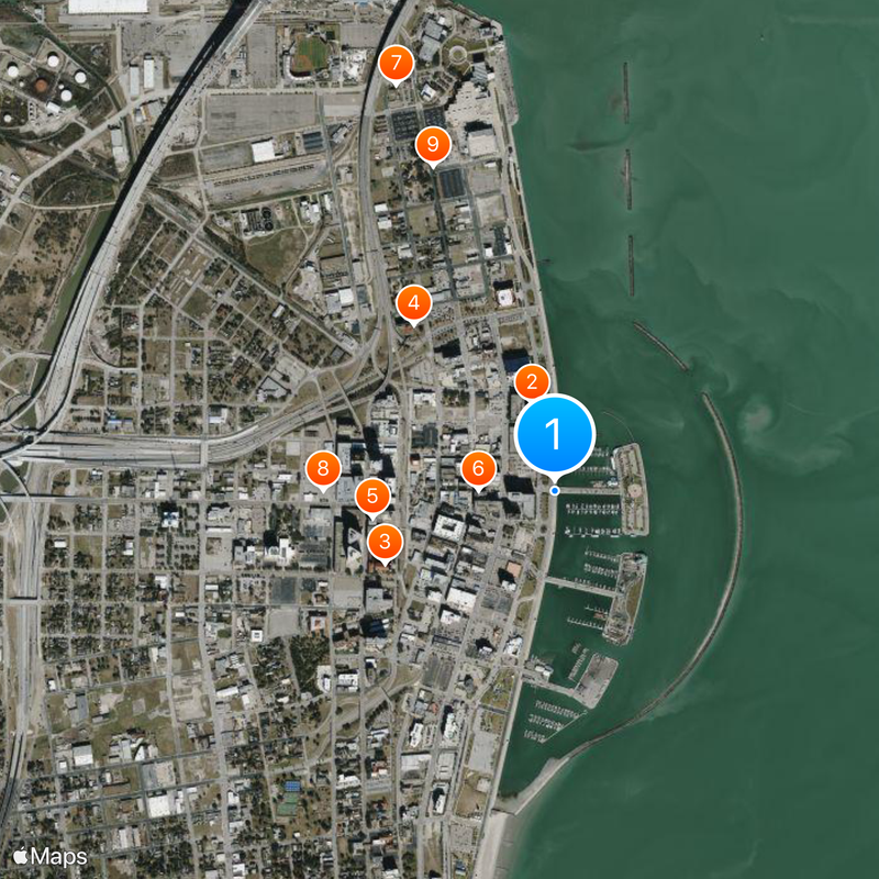 Mirador de la Flor Mapa