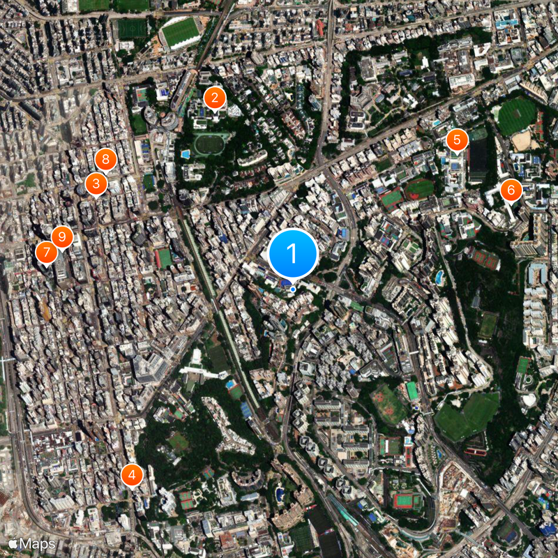 Pui Ching Middle School Map