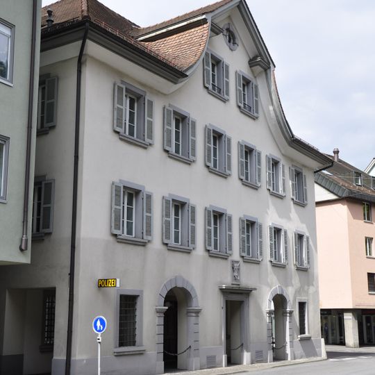 Ankenwaage mit Hexenturm