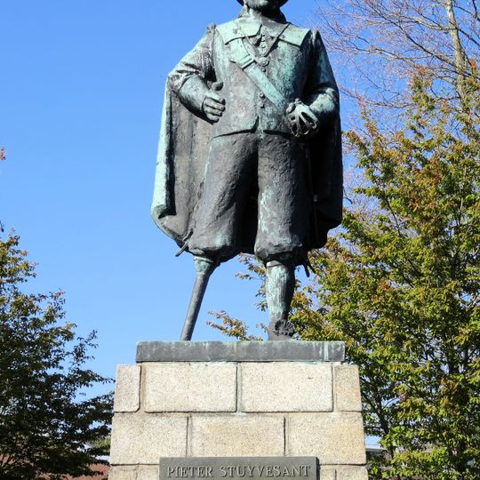 Standbeeld van Pieter Stuyvesant