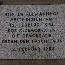 Memorial Austrian civil war February 1934