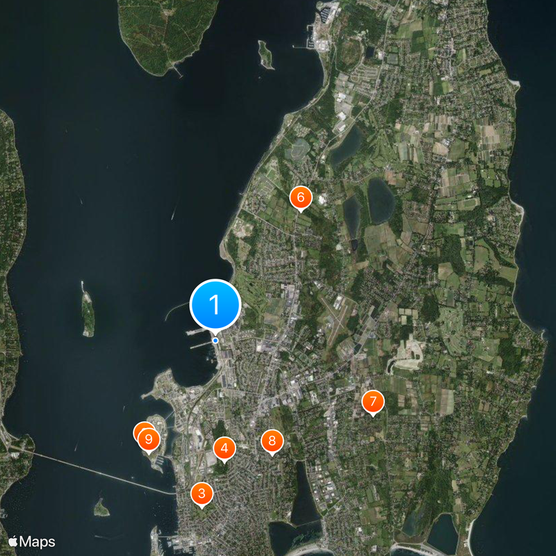 Naval Station Newport Map
